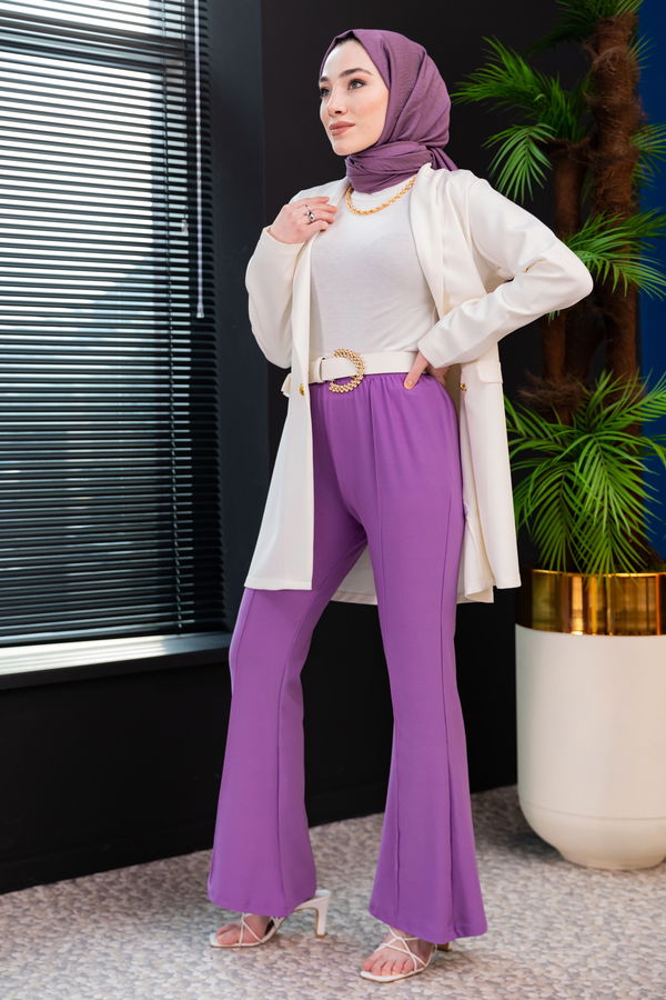Pantolon Lila - 3991