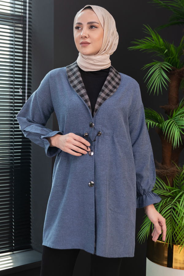 Ceket Lacivert - 3899