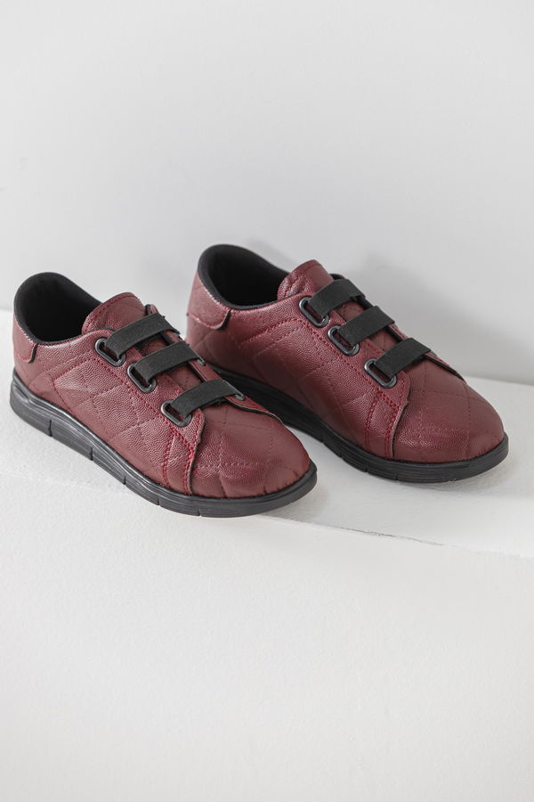 Kadın Bordo Spor Ayakkabı - 8878 BORDO