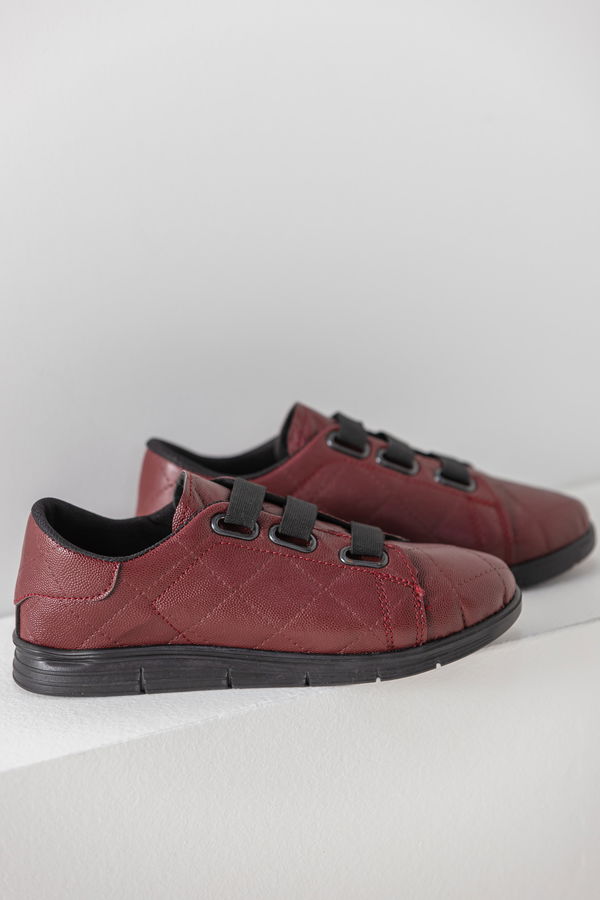 Kadın Bordo Spor Ayakkabı - 8878 BORDO