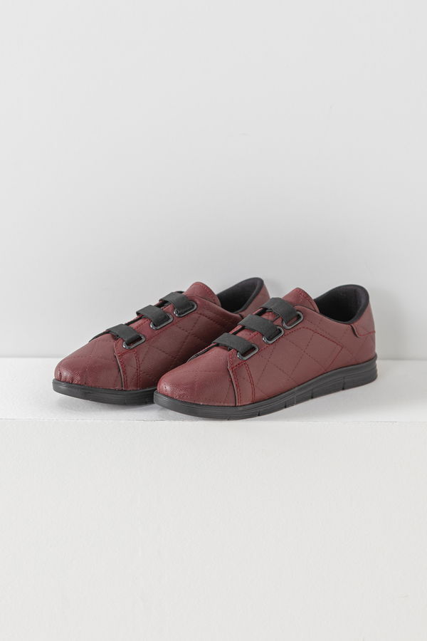 Kadın Bordo Spor Ayakkabı - 8878 BORDO