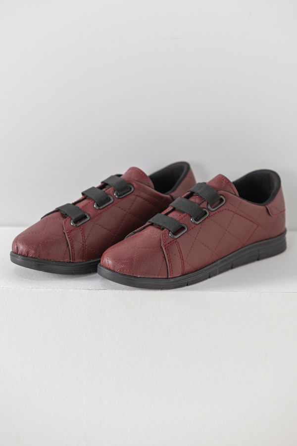 Kadın Bordo Spor Ayakkabı - 8878 BORDO