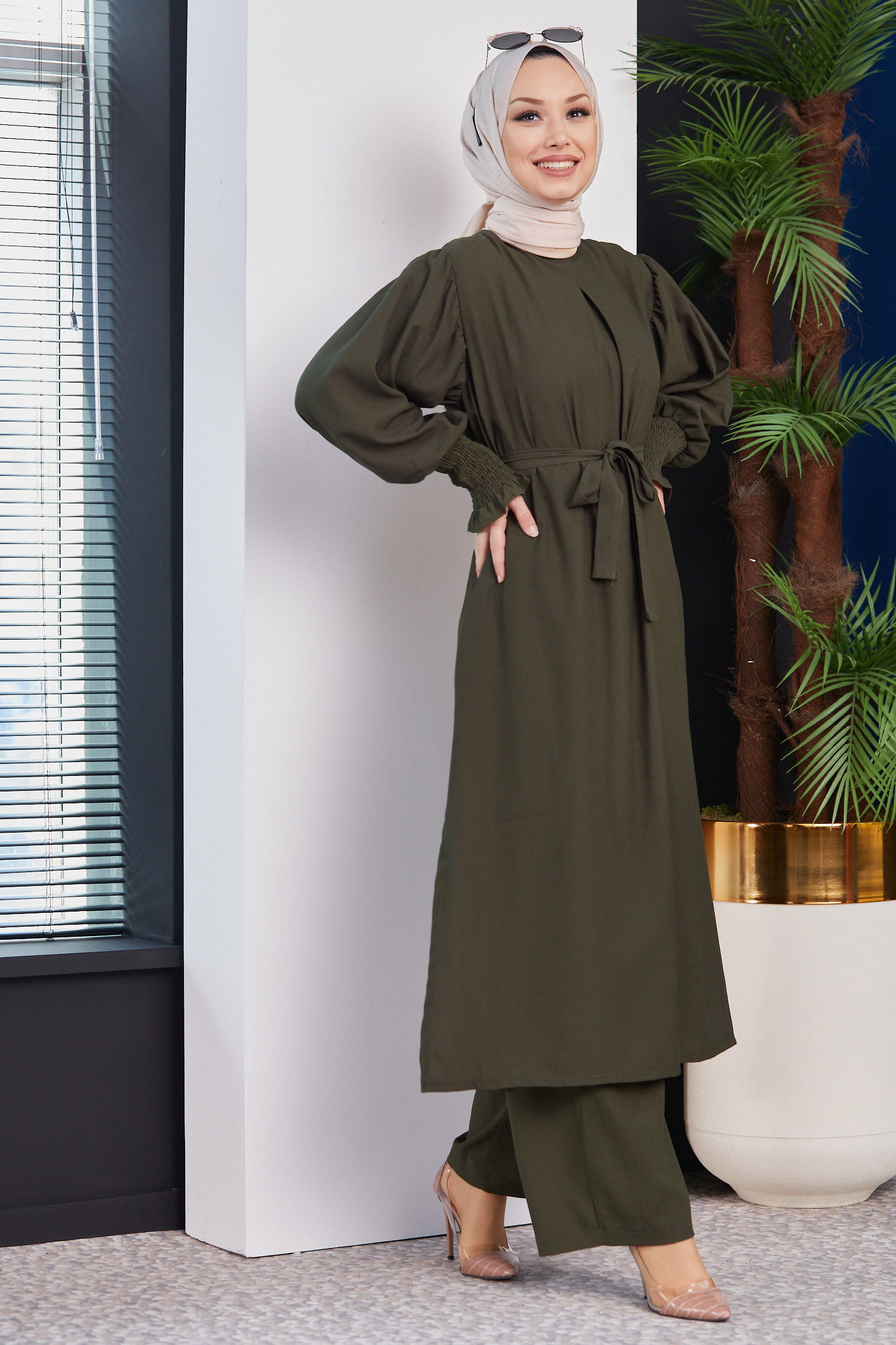 Tunık Pantolon Haki - 3678 HAKİ
