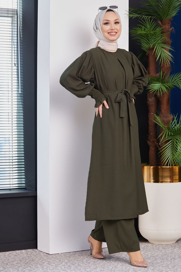 Tunık Pantolon Haki - 3678 HAKİ