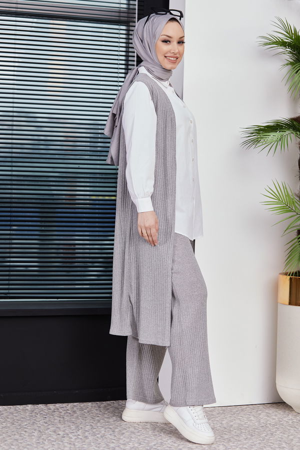 Yelek Gri - 3962