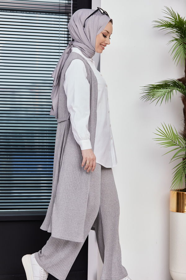 Yelek Gri - 3962