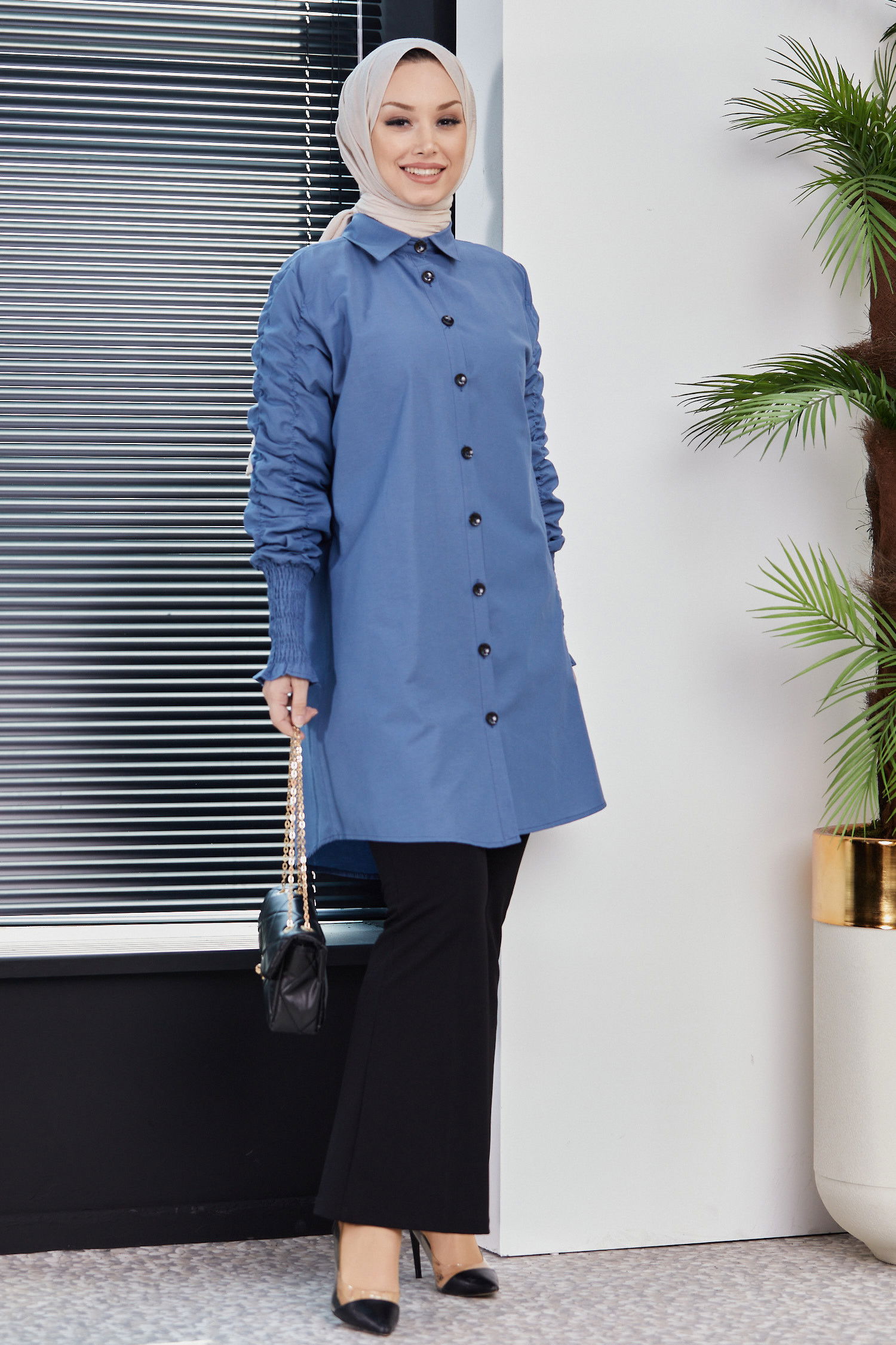 Tunik Mavi - 3686 MAVİ