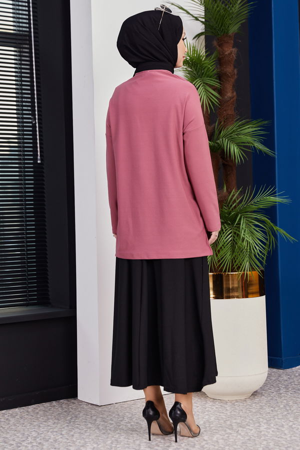 Bluz Etek GUL - 3766 Pembe - 3766