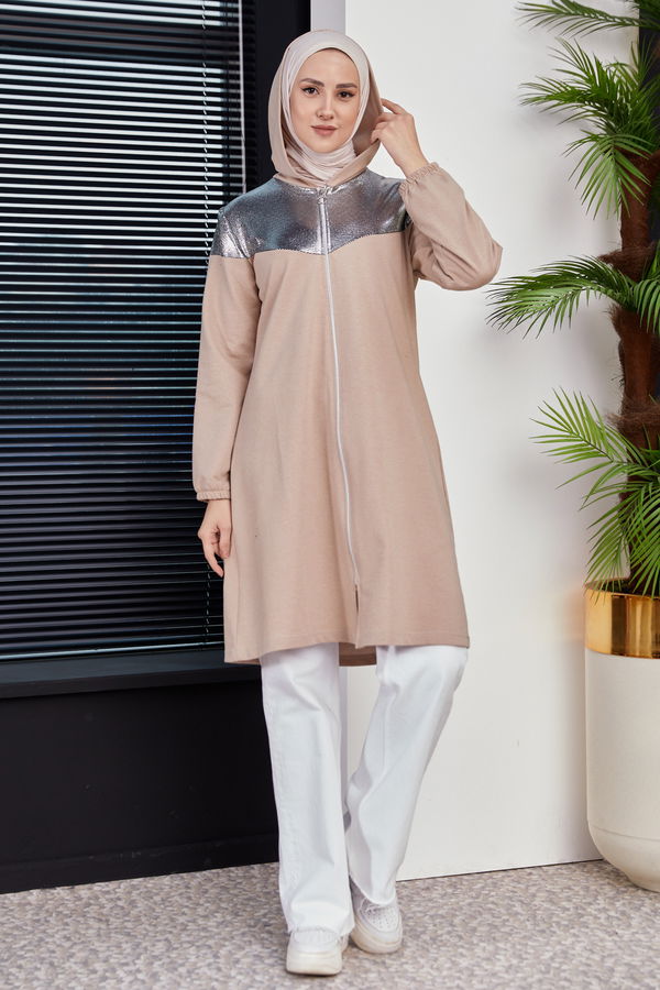 GARNILI TUNIK Bej - 3555 BEJ