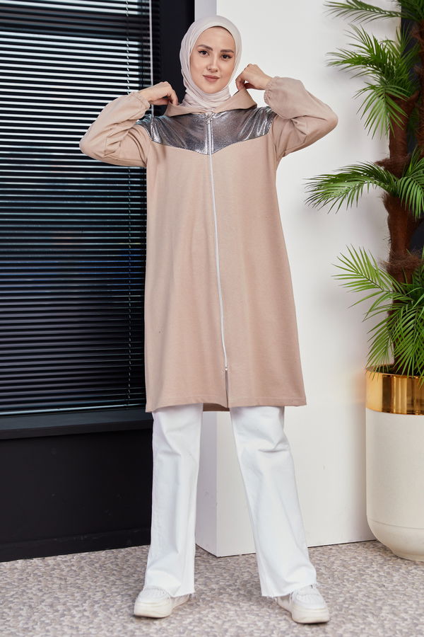 GARNILI TUNIK Bej - 3555 BEJ