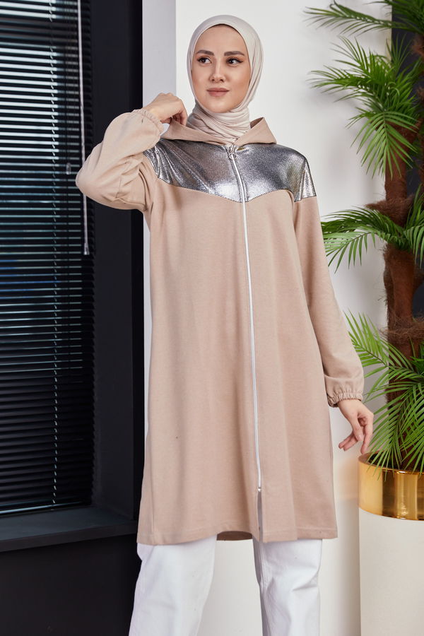GARNILI TUNIK Bej - 3555 BEJ