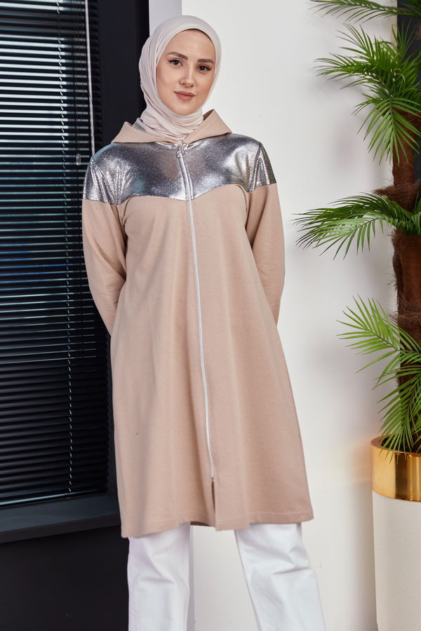 GARNILI TUNIK Bej - 3555 BEJ