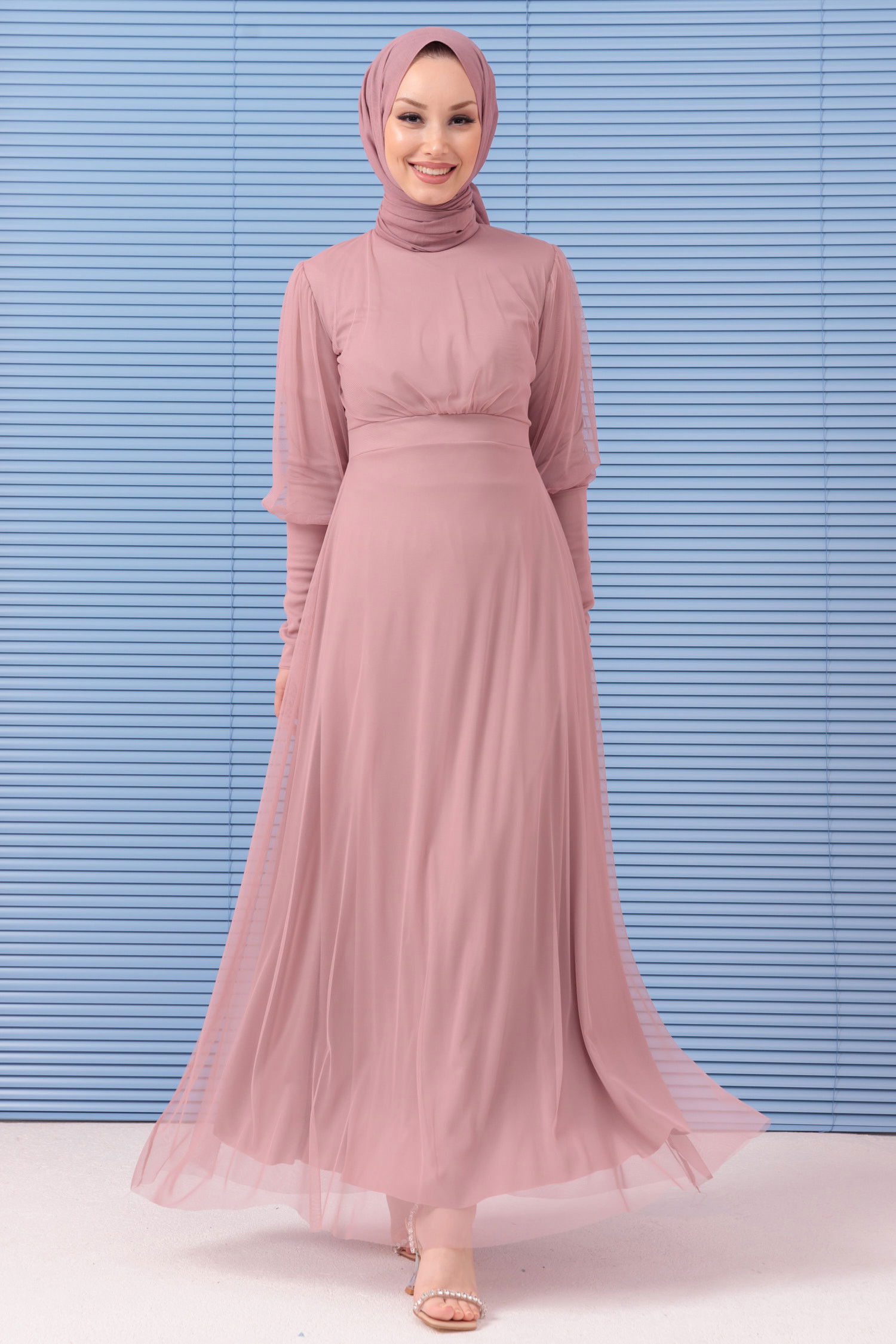 Abiye Elbise Pembe - 10305 PEMBE
