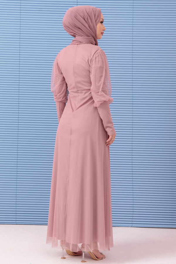 Abiye Elbise Pembe - 10305 PEMBE