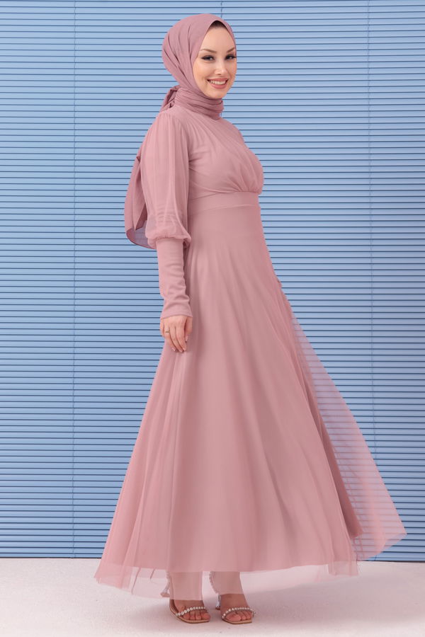 Abiye Elbise Pembe - 10305 PEMBE