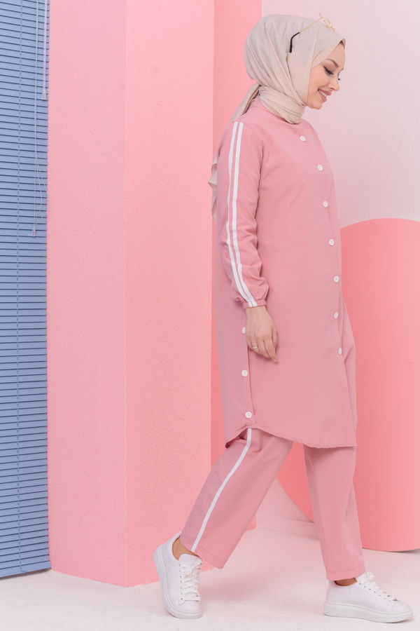 TUNIK PANTOLON Pembe - 3577 PEMBE