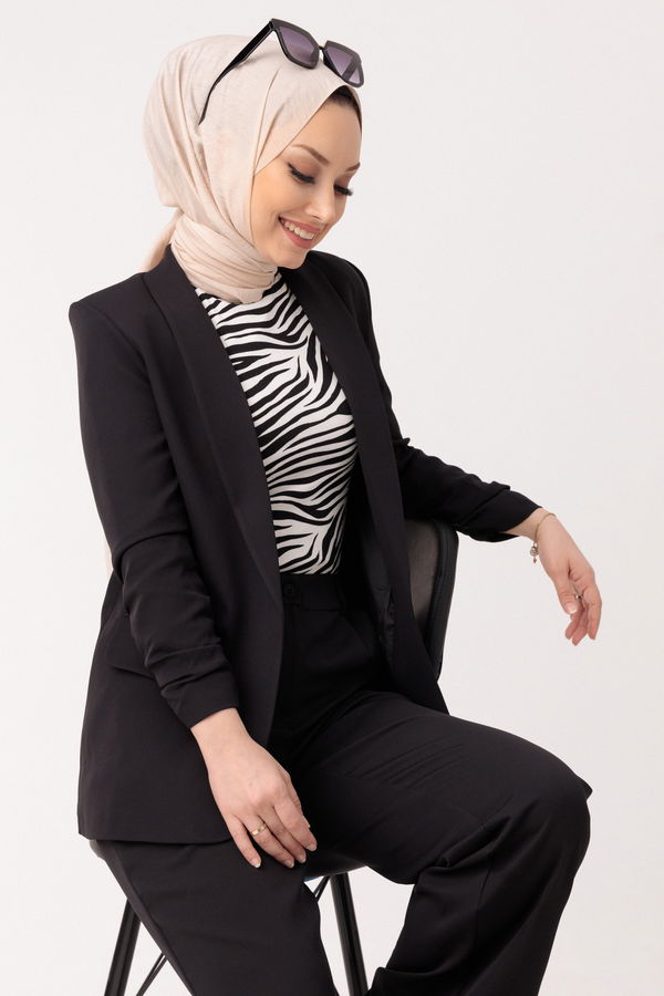 Ceket Siyah - 20955 SİYAH