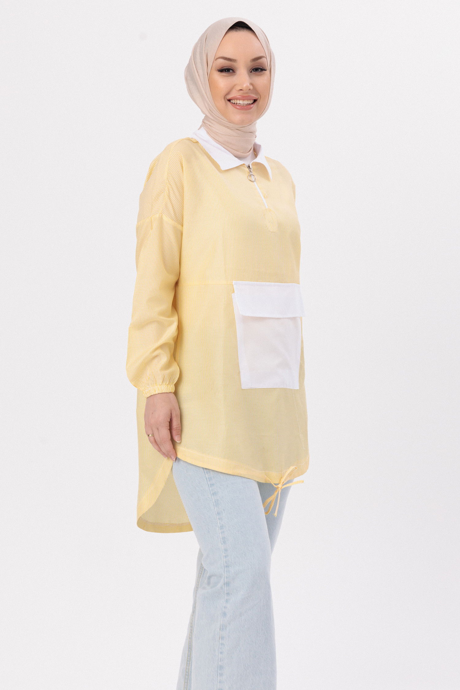 TUNIK Sarı - 3604