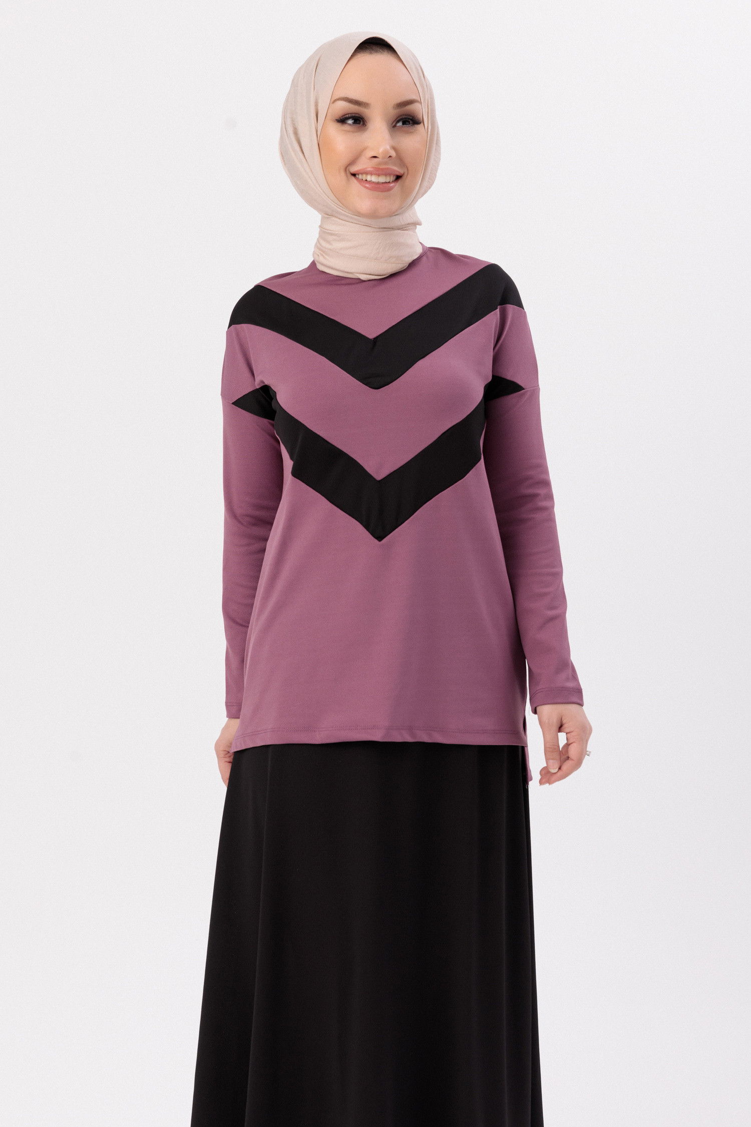Bluz Etek KOYU LILA - 3766 Lila - 3766 LİLA