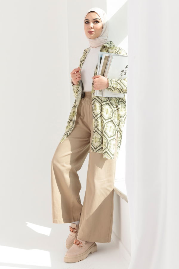 Pantolon Vizon - 20969 VİZON