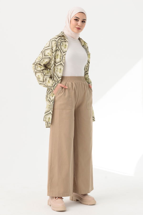 Pantolon Vizon - 20969 VİZON