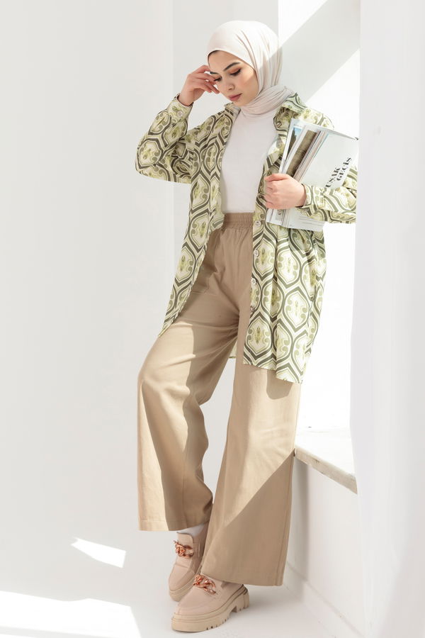 Pantolon Vizon - 20969 VİZON