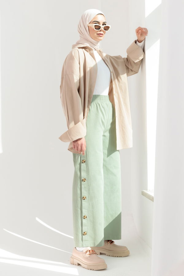 Pantolon Yeşil - 20970 YEŞİL