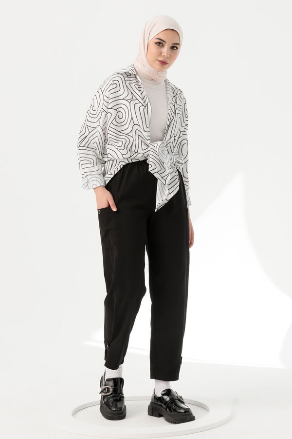 Pantolon Siyah - 20973 SİYAH