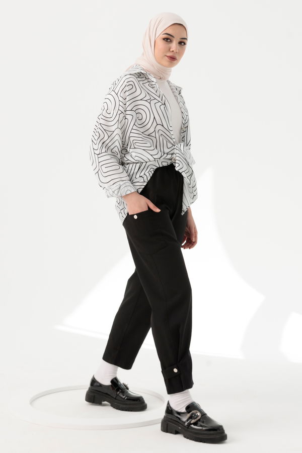 Pantolon Siyah - 20973 SİYAH