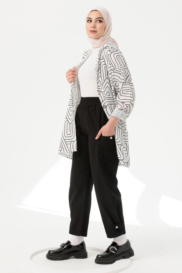 Pantolon Siyah - 20973 SİYAH