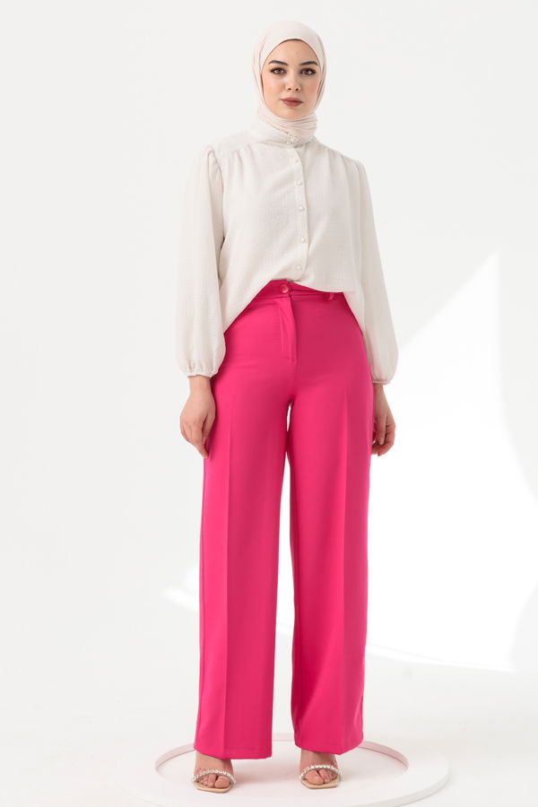 Pantolon Fuşya - 20983 FUŞYA