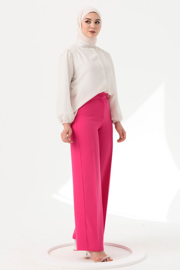 Pantolon Fuşya - 20983 FUŞYA