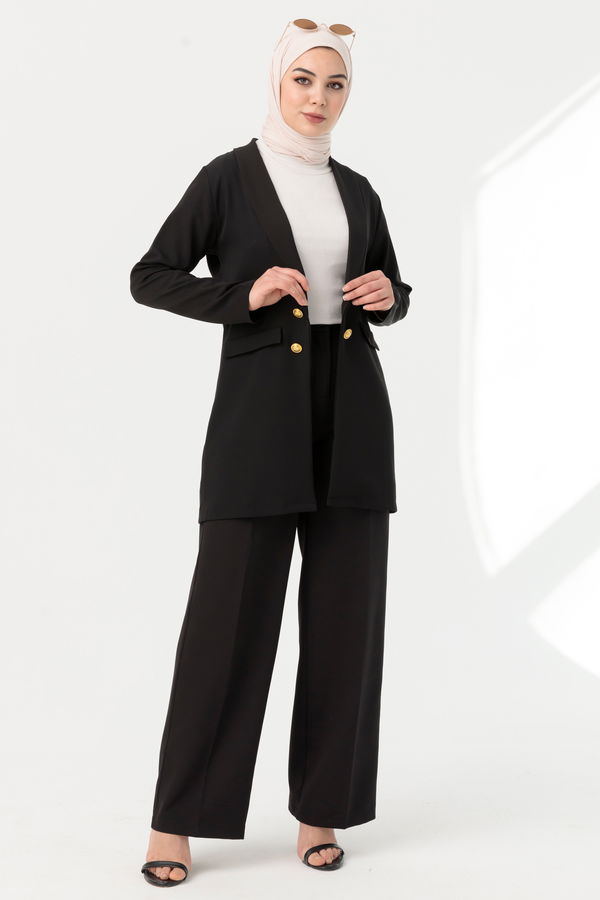 Pantolon Siyah - 20983 SİYAH