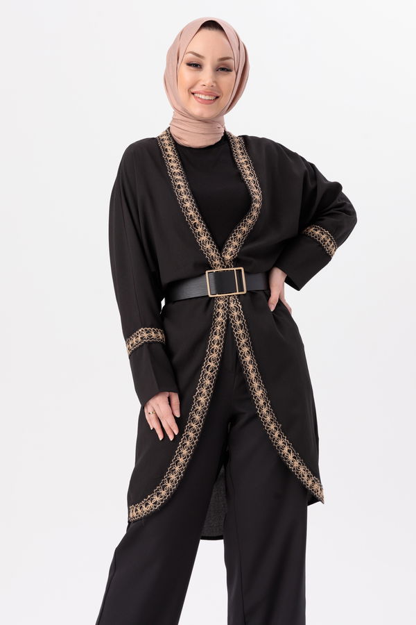 Hırka Siyah - 3976 SİYAH