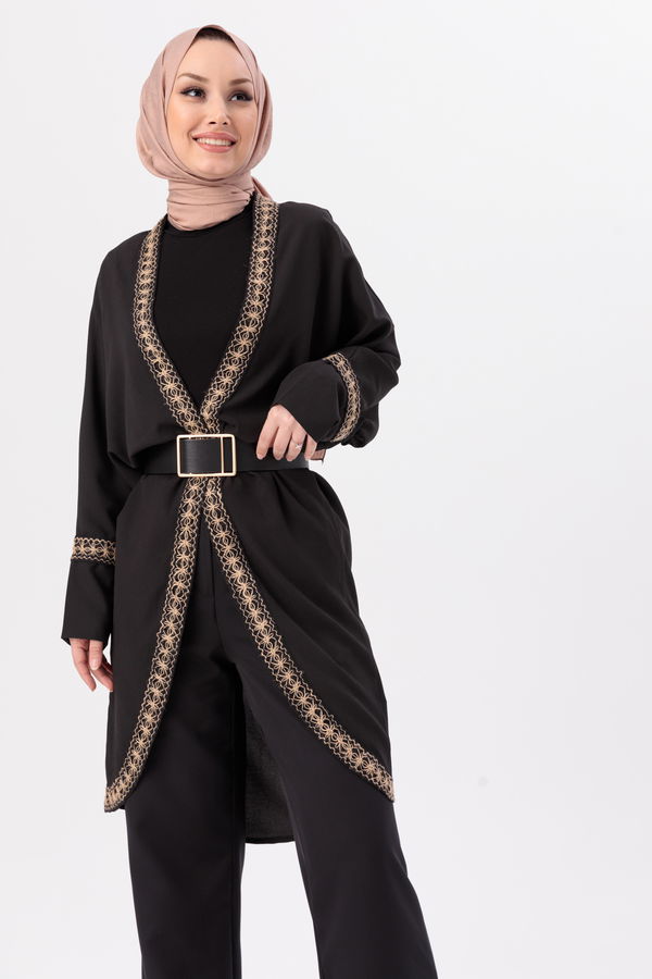 Hırka Siyah - 3976 SİYAH