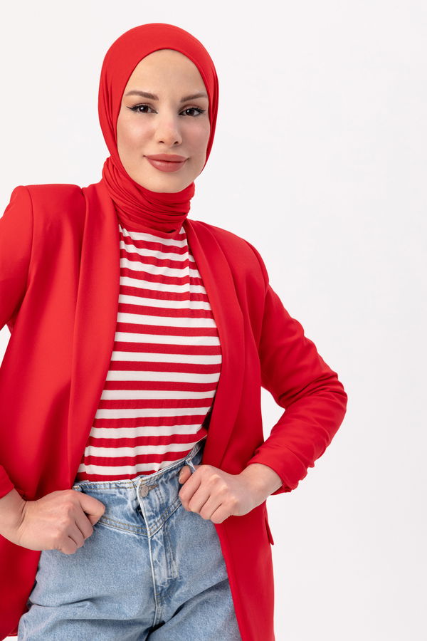 Ceket Kırmızı - 20955 Kırmızı