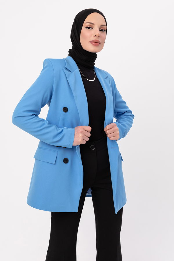 Ceket Mavi - 20957 MAVİ