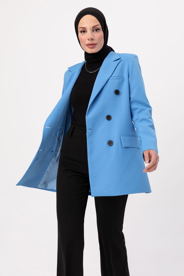 Ceket Mavi - 20957 MAVİ