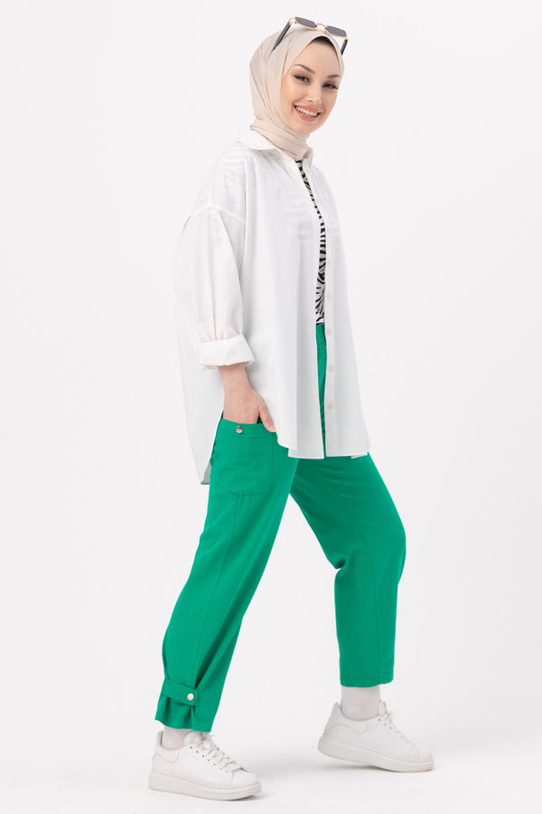 Pantolon Yeşil - 20973 YEŞİL