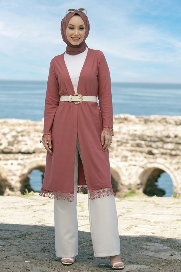 Hırka GUL - 3787 Pembe - 3787 PEMBE