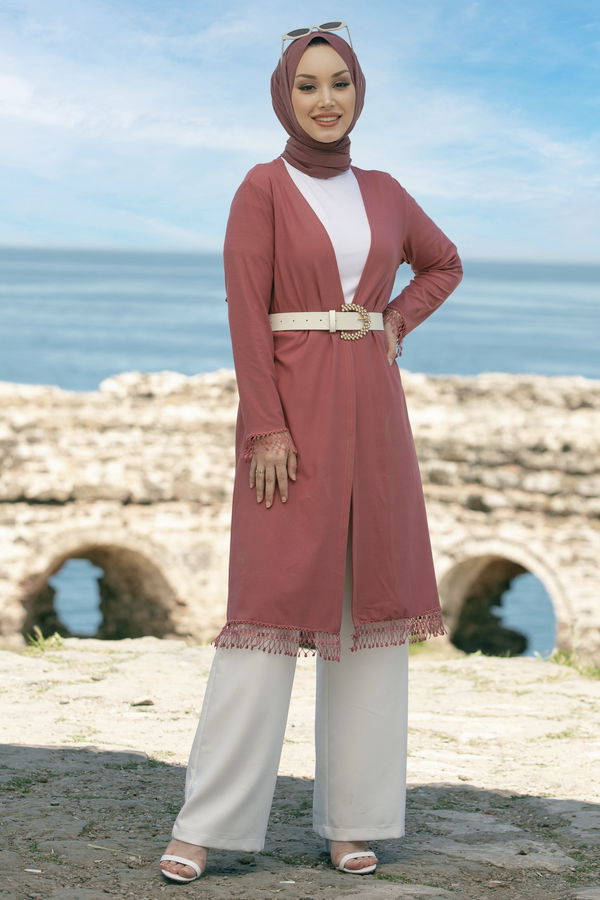 Hırka GUL - 3787 Pembe - 3787 PEMBE