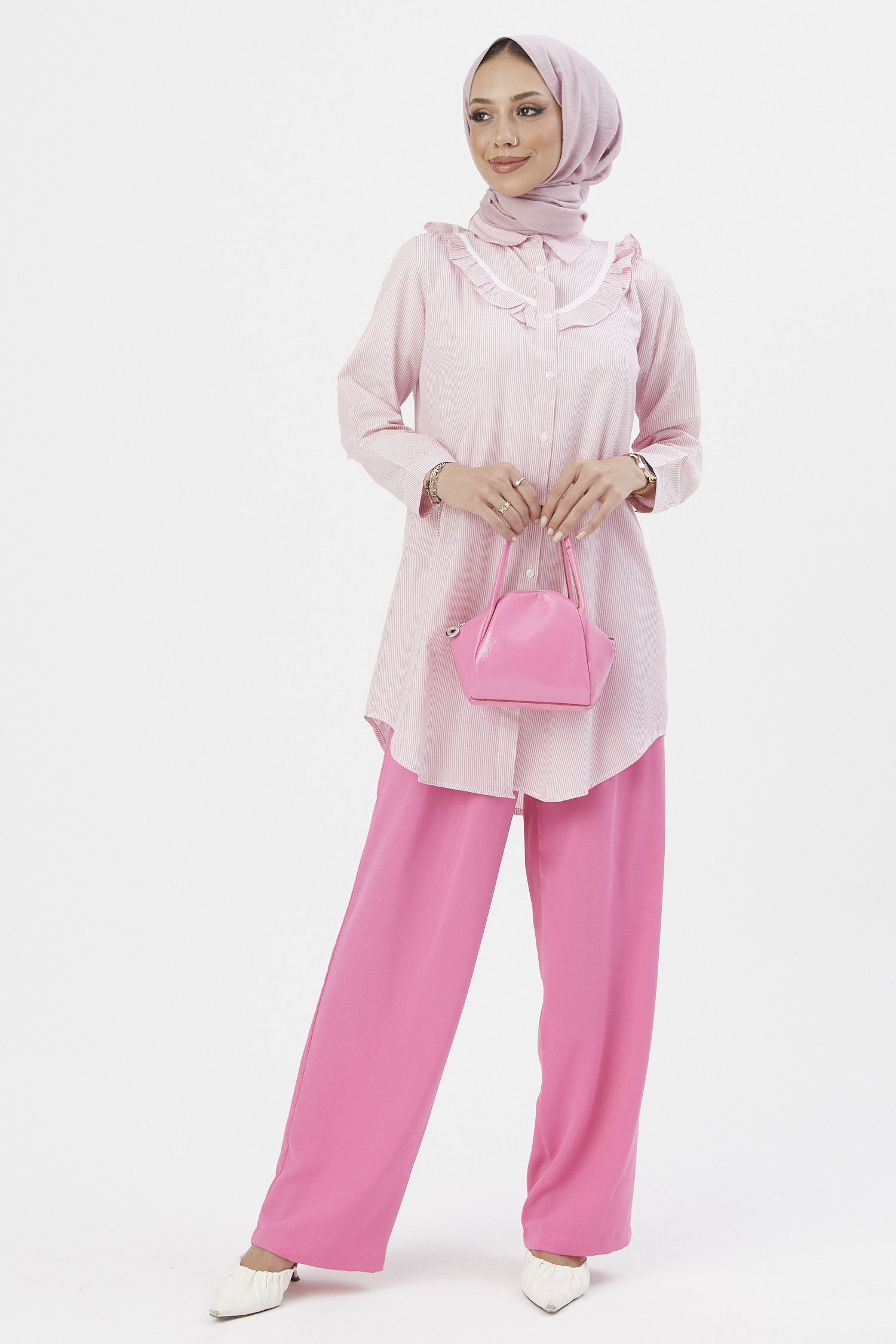 TUNIK Pembe - 3498 PEMBE