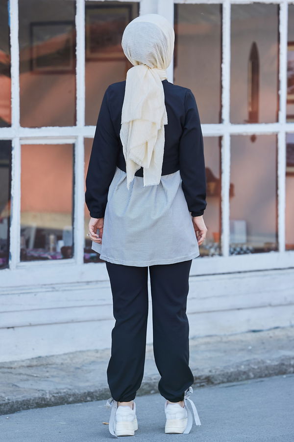 Tunik Pantolon Siyah - 10507