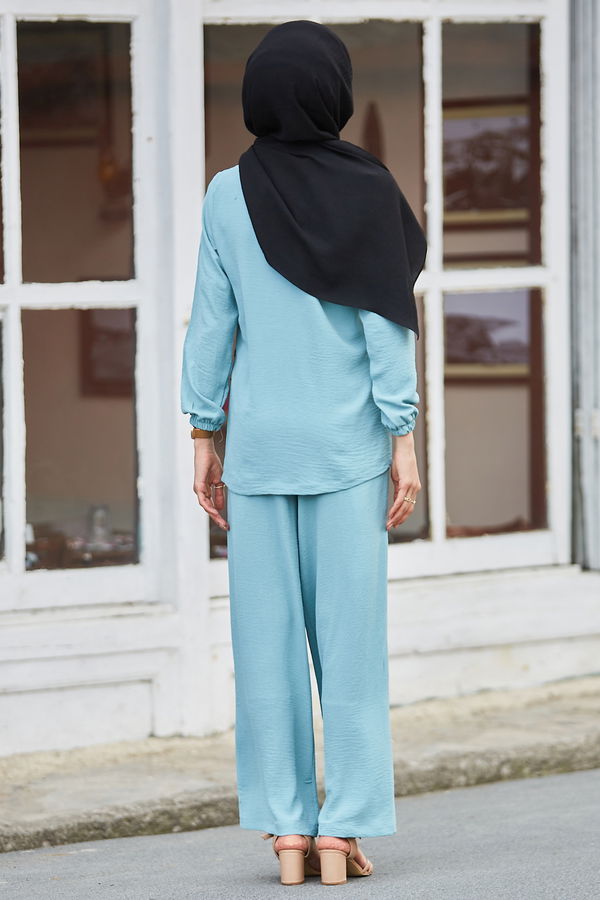 Bluz+Pantolon Yeşil - 10513