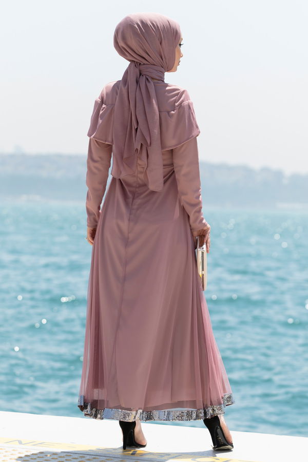 Abiye Elbise Pembe - 10313 PEMBE