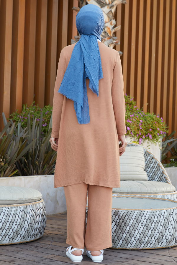 Hırka Pantolon Taba - 10529 TABA
