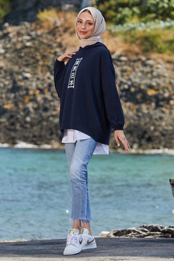 Tunik Lacivert - 10754 LACİVERT