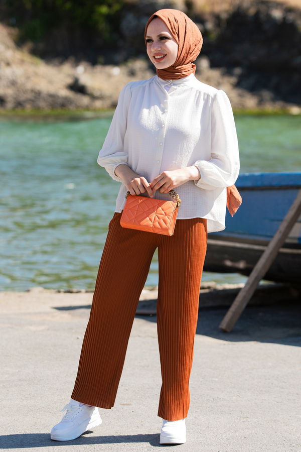 PILISELI PANTOLON Taba - 8705 TABA
