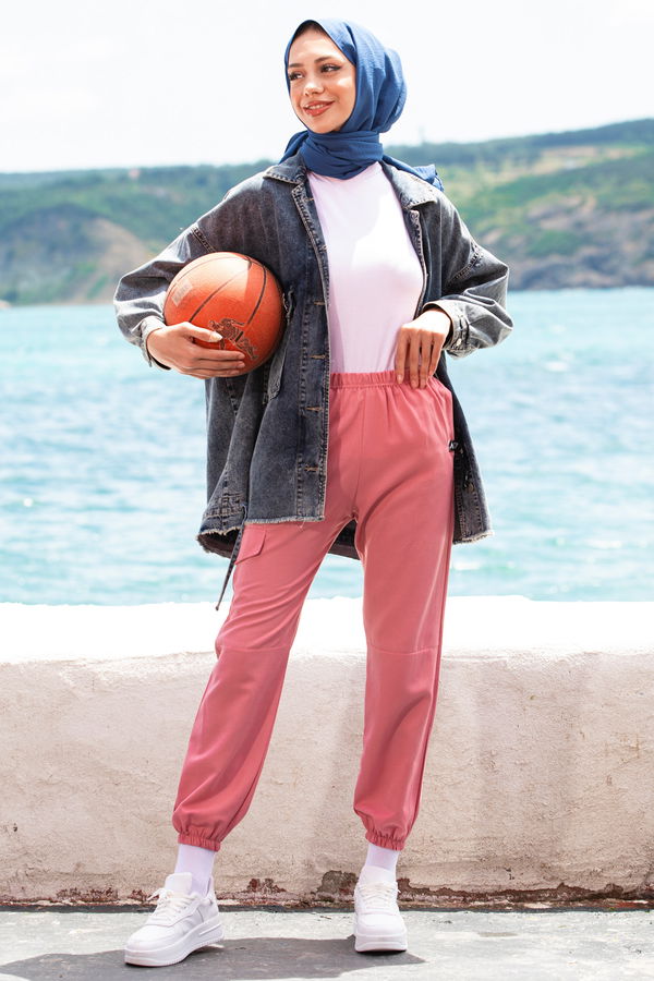 Pantolon Pembe - 10006