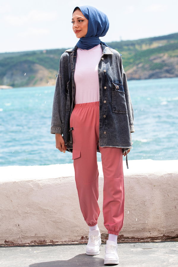 Pantolon Pembe - 10006